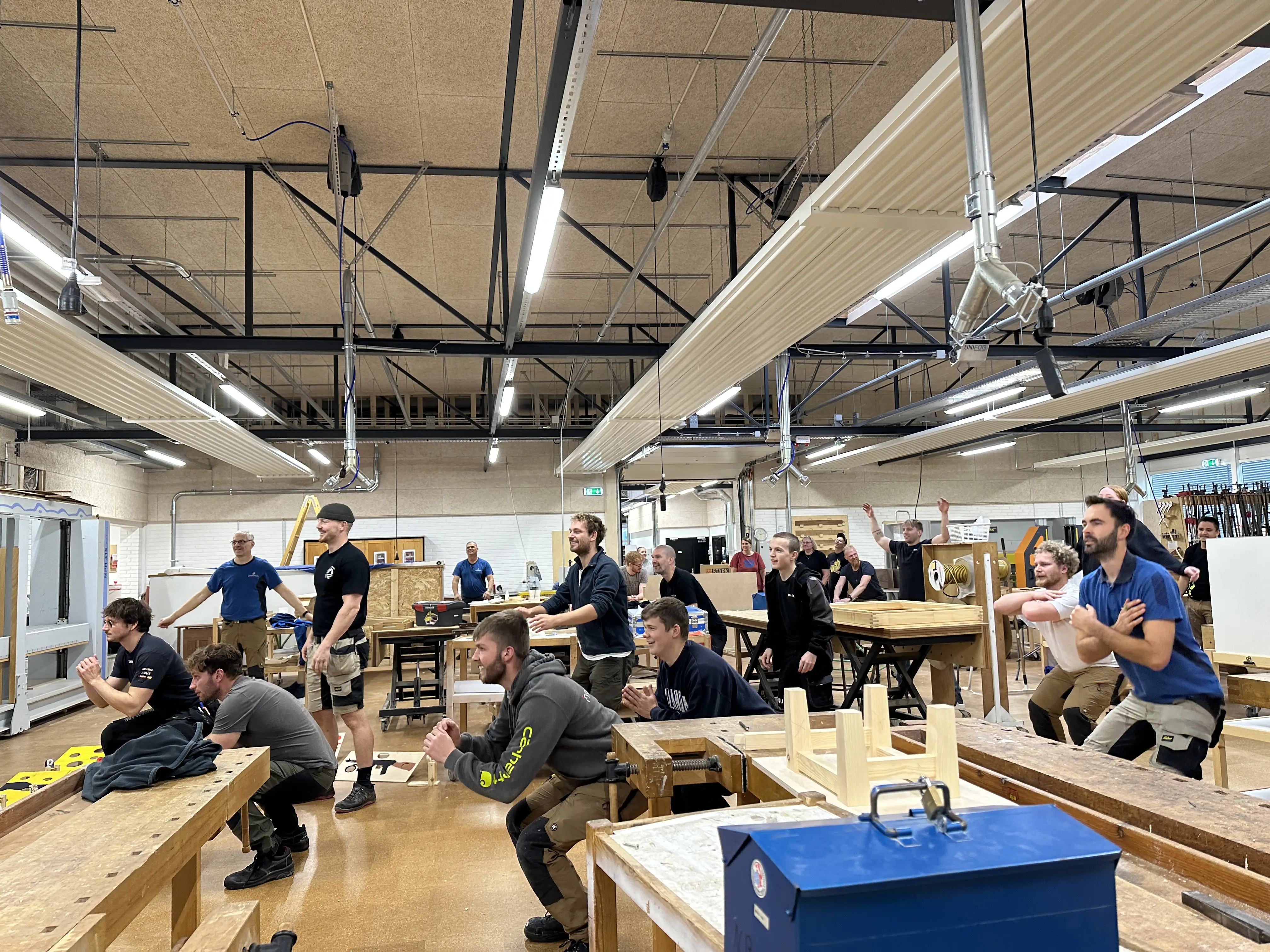 Squats på uddannelsen