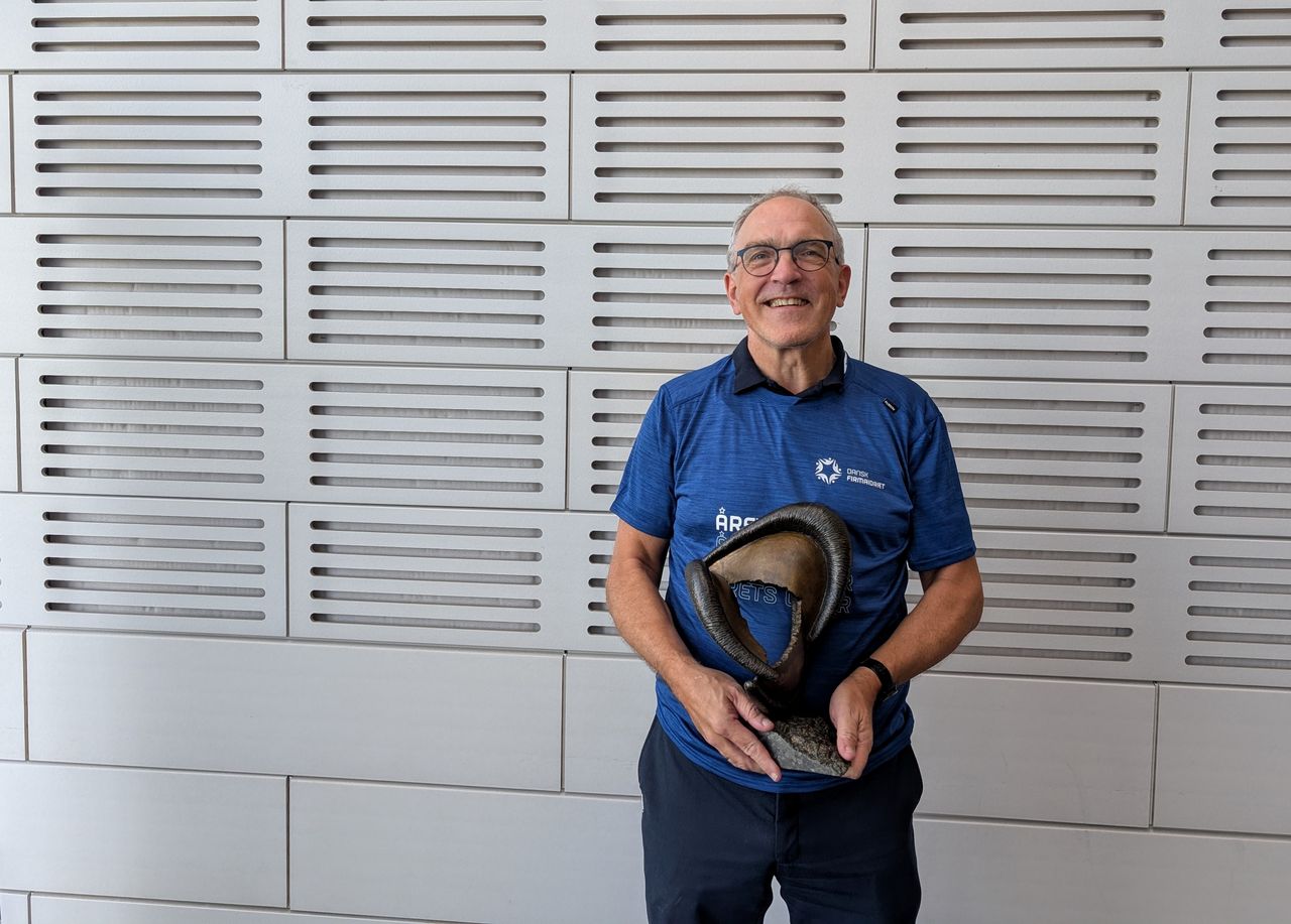 Ib Østergaard fra Fredericia er Årets Leder 2026 i Dansk Firmaidræt