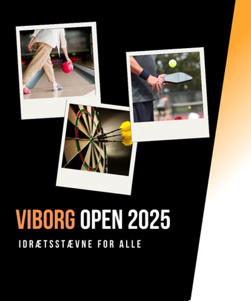 Viborg Open 2025 - bowling, dart og pickleball